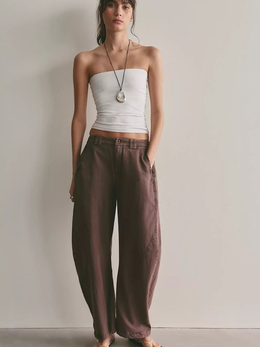 Spotlight Washed Barrel Chino Trousers